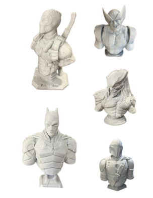 Marbled Busts
